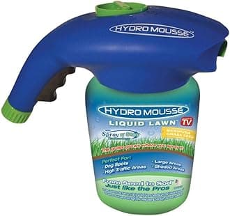 Hydro Mousse Liquid Lawn System - Bermuda Rye Mixture - Grow Grass Where You Spray It - Made in USA