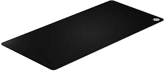 SteelSeries 41458 QcK Gaming Surface - 3XL Cloth Mouse Pad of All Time - Optimized for Gaming Sensors - Maximum Control,Classic Black