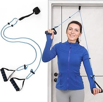 Shoulder Pulley Over The Door Physical Therapy System, Exercise Pulley for Physical Therapy, Alleviate Shoulder Pain and Facilitate Recovery from Surgery