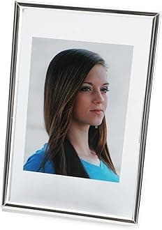 Silver Floating Frame (4"x6",Vertical) with Romantic Heart, For Picture Sizes 3x5, 2x3,1x2, Tabletop Photo Frame, Classy Gift For Festival, Home or Wedding…