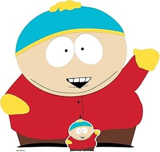 Star Cutouts SC4692 South Park Cartman Official Cardboard Cutout (89cm) – TV Legend Display for Rooms, Birthdays & Collector Shelves