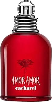 Cacharel Amor Amor Eau de Toilette, Captivating Fruity Floral Perfume for Women, Infused with Vibrant Pink Grapefruit, Blackcurrant, Romantic Jasmine & Sensual Vanilla, Long-Lasting Fragrance, 50ml