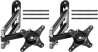 Suptek TV Wall Mount Swivel Tilt Rotation Full Motion Adjustable Articulating for Most 15-32 inch LED, LCD Monitor Wall Mount VESA 75,100, 2 Packs (MA2720-2)