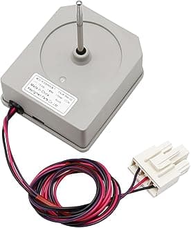 Anxingo EAU61644102 RDD056X09 Refrigerator Evaporator Fan Motor Replacement for 4681JB1029H EAU61644107 4681JB1027H 4681JB1029Z 4681JK1003A 4681JK1004D AH3523326 AP4841475 EA3523326