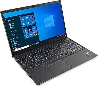 2021 Lenovo ThinkPad E15 Gen 2 15.6" FHD 1080p Business Laptop (AMD 8-Core Ryzen 7 4700U (Beats i7-10710u), 16GB DDR4 RAM, 256GB PCIe SSD) Wi-Fi 6, Webcam, Windows 10 Pro + Generic HDMI Cable