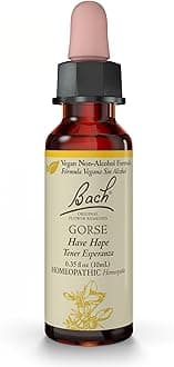 Bach Original Flower Remedies, Gorse (Non-Alcohol Formula) - Have Hope - Natural Homeopathic Flower Essence for Emotional Balance - Vegan, Gluten Free, Sugar Free - 10mL Dropper