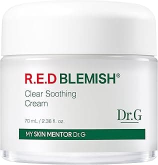Dr.G NEW RED Blemish Clear Soothing Cream (70ml 2.36 oz) Gowoonsesang Cosmetic, Moisturising Recovery Cream