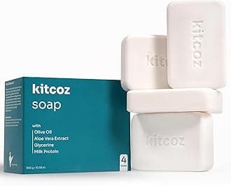 Kitcoz Anti Fungal & Anti Bacterial Soap For Intensive Fungal Infections of The Skin | Anti Itching Soap - Good for All Types of Skin | 75 Gm (Pack of 4)