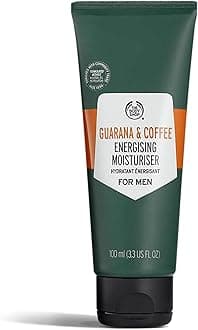 The Body Shop Guarana and Coffee Energizing Moisturizer For Men, 3.3 Fl Oz