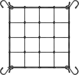 2 x 2Ft. Elastic Trellis Netting with 4 Hooks for Climbing Plants, Vegetables, Fruits, and Flowers, 1-Pack