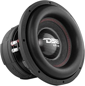 EXL-XX12.2DHE 12” High Excursion Car Subwoofer 4000 Watts Dual Voice Coil 2+2 Ohms (1 Speaker)