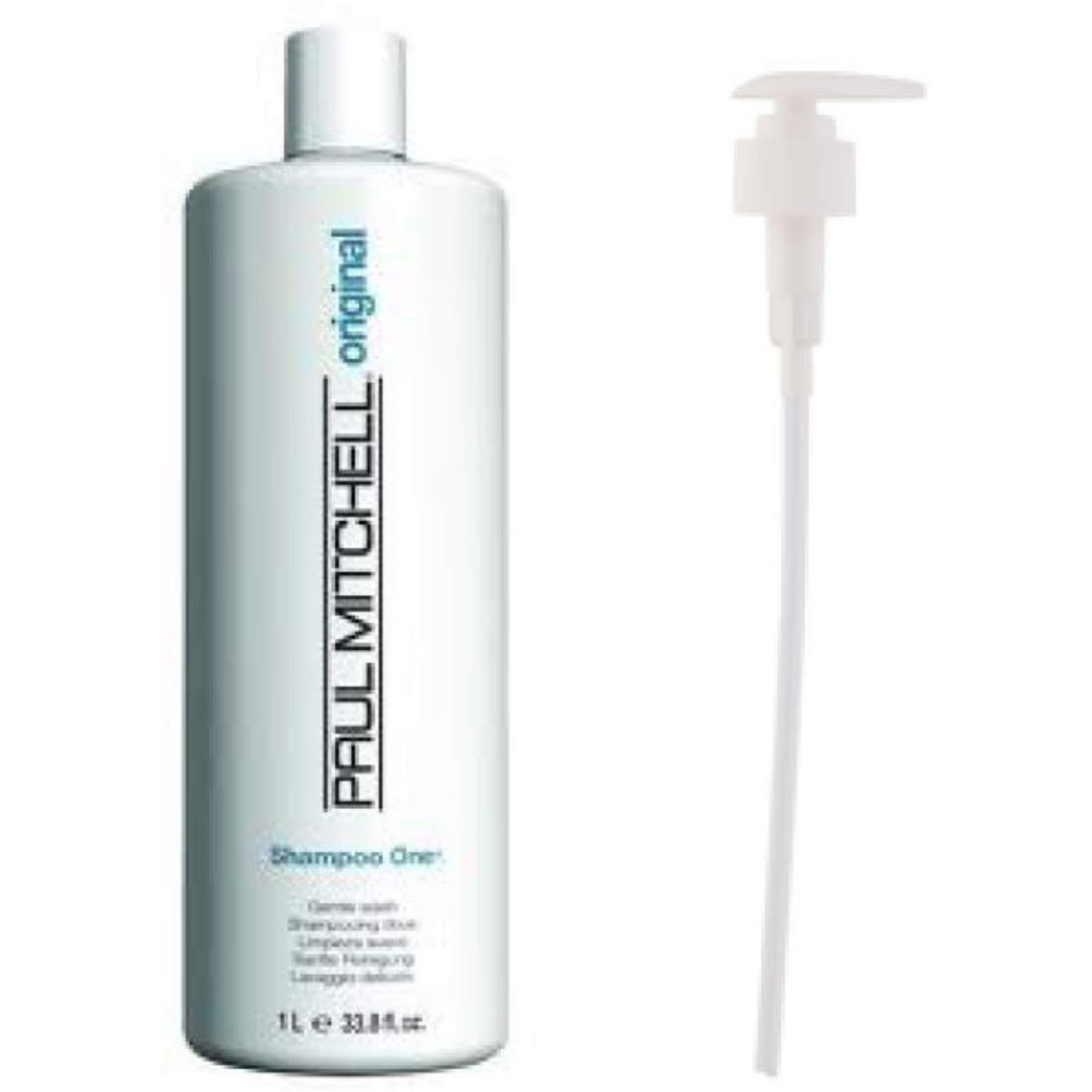 PAUL MITCHELL SHAMPOO ONE (1000ML) WITH PUMP (BUNDLE)