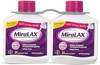 MiraLAX Powder Laxative, 2 pk./20.4 oz.