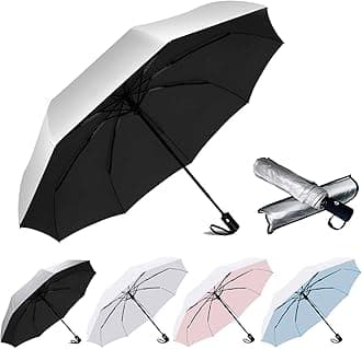 SIEPASAWindproof Travel Compact Umbrella-Automatic Umbrellas for Rain-Compact Folding Umbrella, Travel Umbrella Compact, Small Portable Windproof Umbrellas for Men Women Teenage.