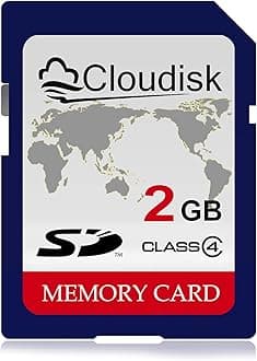 SD Card 2GB Class 4 Flash Memory Card 2G SLC Standard Secure Digital Cards (2 GB)