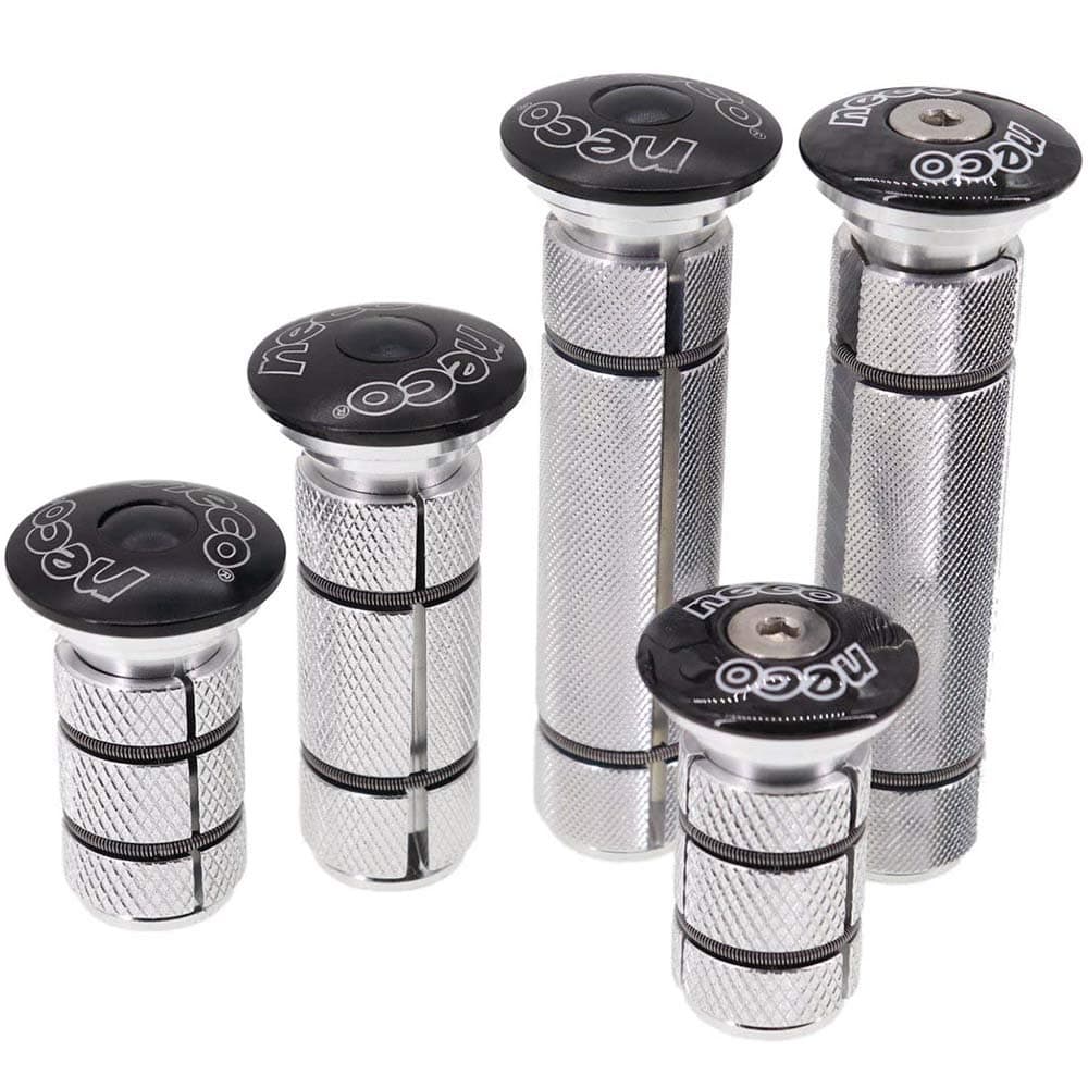 Neco Headset Expander Top Cap Star Nut Plug Bolt Stem Expanding Nut Bolt Carbon Fiber Cap Cover Long Large Size