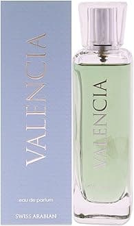 Swiss Arabian Valencia - Luxury Products From Dubai - Long Lasting, Addictive Personal EDP Spray Fragrance - Seductive Signature Aroma - 3.4 Oz