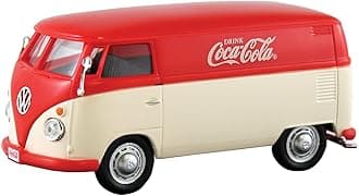 1962 Volkswagen Cargo Van (1:43 Scale), Red/Cream