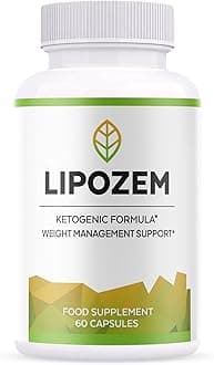 LIPOZEM Advanced KETOGENIC Formula 60 Capsules/1 Month Supply- All Natural Ingredients