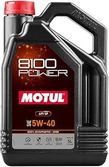 MOTUL Aceite Lubricante Motor Altas Prestaciones 8100 Power 5W40 5L 111809