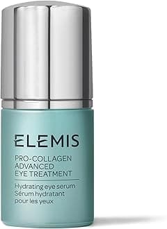 - ELEMIS Pro-Collagen Advanced Eye Treatment, 15ml – Lightweight Daily Anti-Wrinkle Eye Serum, Firm, Smooth & Deeply Hydrate Delicate Skin, Anti-Aging Serum, Fine Lines and Wrinkles Treatment