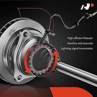 A-Premium ABS Wheel Speed Sensor Compatible with Nissan Models - Altima 2014-2018, Maxima 2016-2020 - Rear Driver and Passenger Side, 2-PC Set, Replace# 47900-3TA2A, 47900-3TA0A