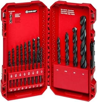 48-89-2801 Thunderbolt Black Oxide Drill Bit Set - 21 PC