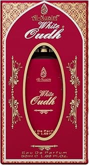 Al Nuaim White Oudh Eau De Parfum for Men - 50ml | Long Lasting Luxury Perfume | EDP