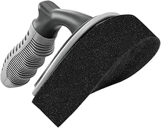 Car Tire Shine Applicator, Vehicle Tire Wheel Polishing Applicator Brush with Anti-Slip Handle, Tyre Detailing Tool Dressing Sponge Pad Brush for Car Truck SUV Motorcycle