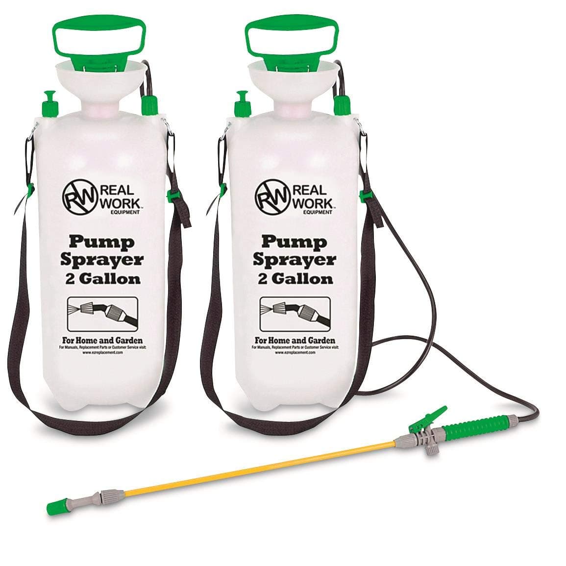 Garden 2 Gallon Pump Sprayers, 2 Pack