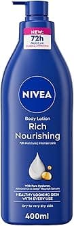 Body Lotion for Dry to Very Dry Skin, Rich Nourishing with Pure Hyaluron, 72H Intense Moisture, 400ml