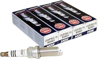 NGK LKAR7BIX-11S Spark Plug (93501 Iridium Ix), 4 Pack