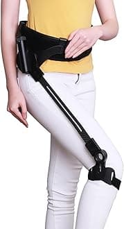 Lower Limb Assistance Walking Aid, Bionic Body Power Walking Aids Rehabilitation Training Leg Walking Training for Adults Elderly(Right,Medium)