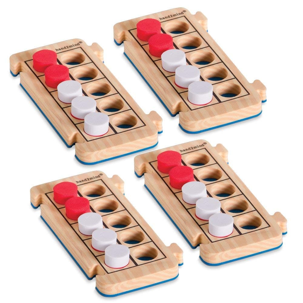 Learning Resources 4-Pack Rekenrod Foam Ten-Frames