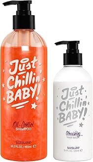 Clarifying Shampoo and Conditioner Set for Oily Hair, Build-Up, and Greasy Scalp, 25.6 Fl Oz