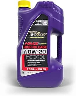 Royal Purple HMX SAE 0W-20 High Mileage motor oil - 5 Quart (Pack of 3)