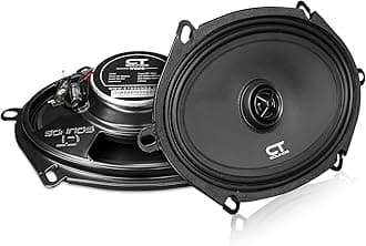 Tropo 5x7” 120 Watt Shallow-Mount Coaxial Car Speakers - Pair
