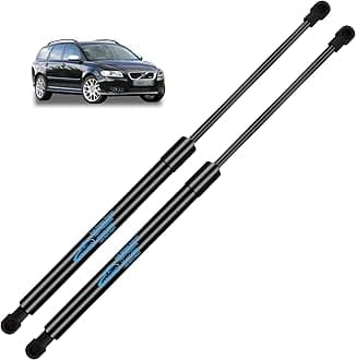 – 2Pcs Rear Tailgate Boot Gas Struts for Volvo V50 Estate MW 2004-2012 Lift Support System Car Boot Gas Struts Replace #30716189, 30799159, 31276851，30674718
