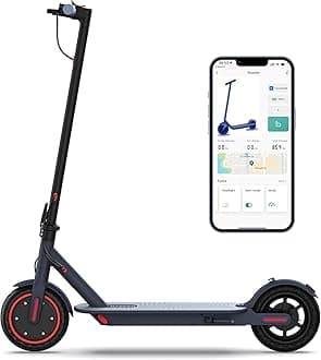 Electric Scooter for Adults, 8.5/10/14" Tires, 19/22Mph, 350W/500W Motor, 21-28 Miles Range, Folding E-Scooter with Dual Suspension,APP Control