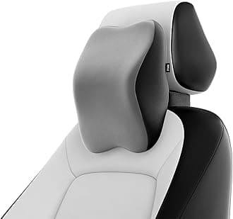 - Frido Ultimate Car Neck Rest Pillow| Ultrasoft Pillow for Comfortable Rides | Superior Neck Support Cushion | Relieves Neck Pain | Hi-Per Foam Head Rest Pillow with Washable Velvet Cover | Grey