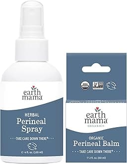 Postpartum Recovery Kit | Take Care Down There® with Organic Perineal Balm & Herbal Perineal Spray, 2-Piece Set