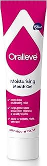Oralieve Moisturising Dry Mouth Relief Gel (1 x 50ml), Dry Mouth Relief for Sore, Sensitive Mouths. Hydrating Oralieve Dry Mouth Gel with Xylitol to Protect Teeth - Genuine Oralieve Dry Mouth Gel