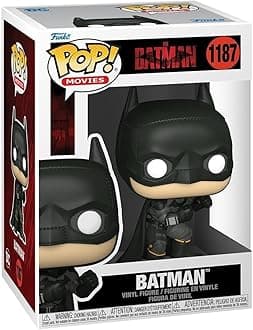 Funko Pop Movies: The Batman - Batman - Collectable Vinyl Figure - Gift Idea - Official Merchandise - Toys for Kids & Adults - Superheroes Fans - Model Figure for Collectors and Display