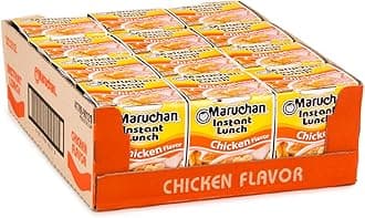 Maruchan Instant Lunch Chicken Flavor, 2.25 Oz, Pack of 12