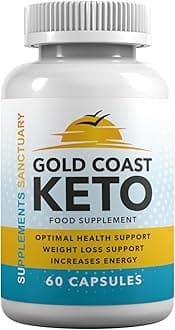 Gold Coast Keto - 60 Capsules,1 Month Supply, Keto-Friendly Food Supplement, Supplements Sanctuary