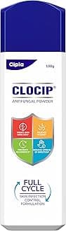 Cipla Clocip Antifungal Powder 100gm (Pack of 3)