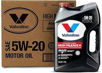 Valvoline MaxLife Plus SAE 5W-20 5 QT 150K High Mileage Motor Oil, 3-Pack