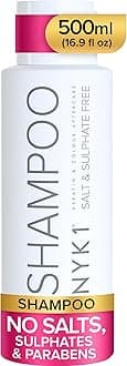 SALT SULFATE FREE SHAMPOO for Color Treated Hair (17 Fl Oz / 500ml) Best Aftercare for Extensions (Unisex) Keratin Kit Treatment Straightening Fix Damaged After Care Paraben Free