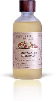Old School Rituals Baby Massage Oil Handmade by Grandmas | 100 ml | Natural Almond Blend | Nourishes & Hydrates Baby's Skin | Strengthens Muscles & Joints | Promotes Bone Lengthening | Winter Care for Baby's Comfort | Encourages Restful Sleep