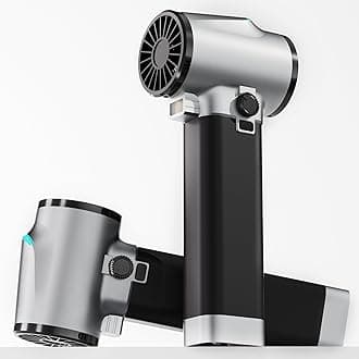 Turbo Dryer Blower for Cars, Max 181ft/s Air Blower with Light, 750W & 64mm Brushless Motor, Silicone Handle, Infinitely Variable Speed Handheld Blower for Drying